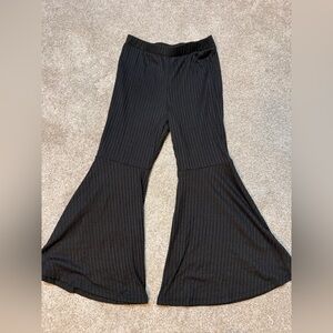 Nordstrom Originality Girls 6 Black Flared Kids Pants NWOT